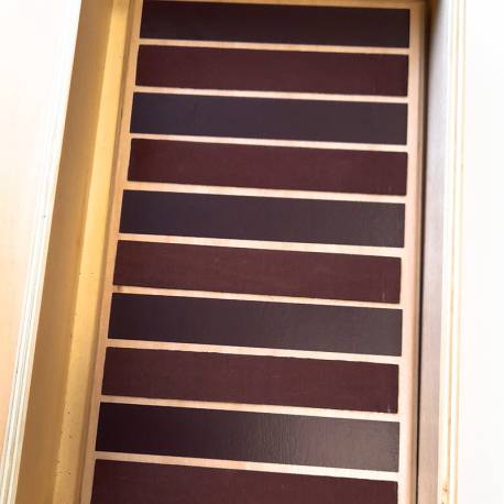 Tablas de liso - rugoso Montessori para todos Sensorial