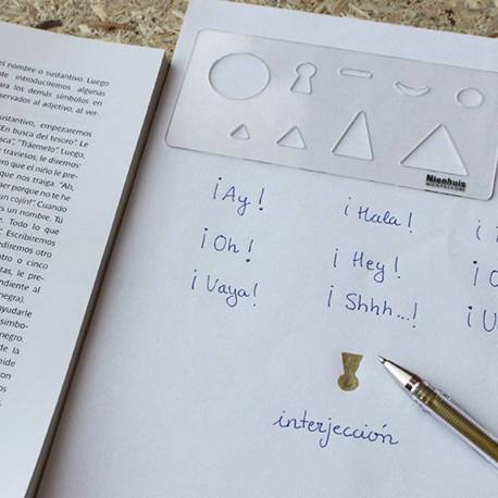 Modello di simbolo grammaticale Nienhuis