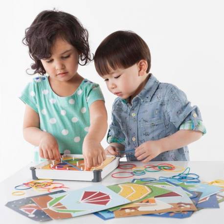 Geo Boards - Creaciones con Geoplanos  Juguetes Sensoriales