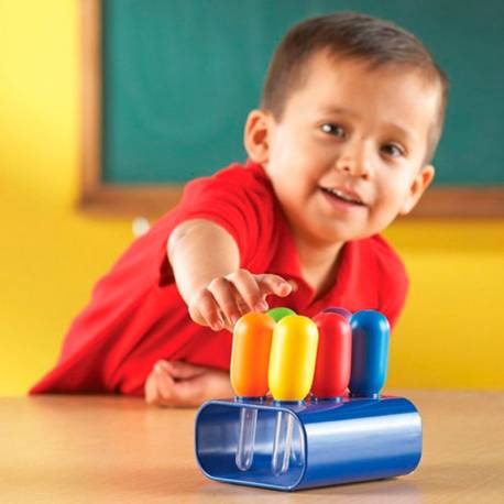 Pipetas de ensayo con soporte  Física y Experimentos 2