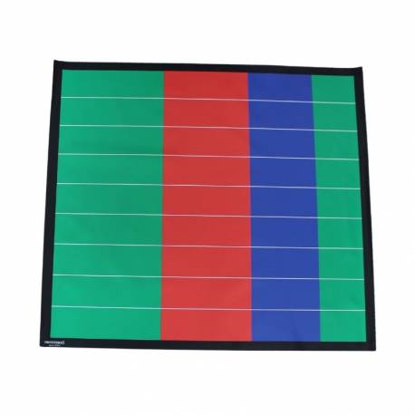 Lona despliegue sistema decimal Montessori Made in Spain Operaciones Básicas