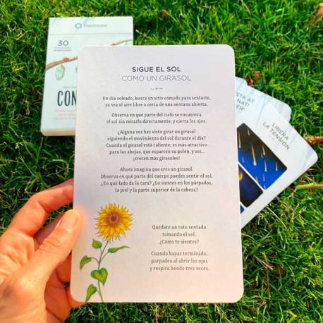 Juego de cartas con calma - Mindfulness  Educativos