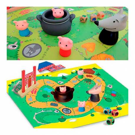 Juego Woolfy Djeco Juegos de mesa