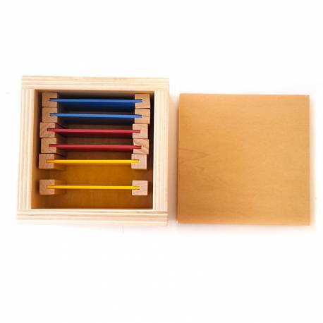 Caja de color nº 1 Montessori para todos Sensorial