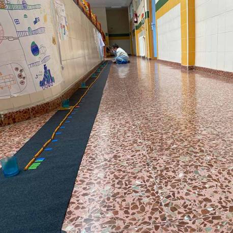 Tapete cadena 1000 Montessori para todos Sistema Decimal