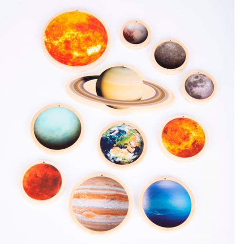 Sistema solare in legno