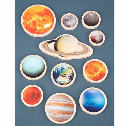 Sistema solare in legno