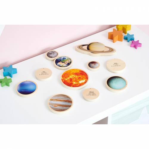 Sistema solare in legno