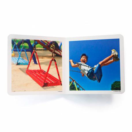 Cuento imágenes reales - En el parque Nowordbooks Nowordbooks