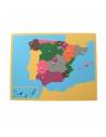 Mapa de España Montessori CCAA  Mapas de España