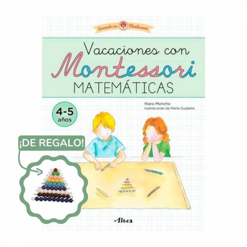Libros de Actividades Vacaciones con Montessori 3, 4, 5 y 6 años