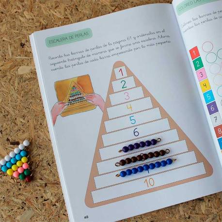 Mi cuaderno Montessori 3 años :: KIRCHNER/MAUBERT :: Timun Mas :: Libros ::  Dideco