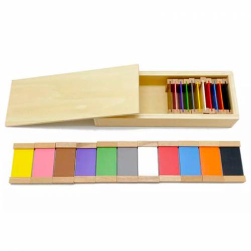 Caja de color nº 2 Montessori para todos Sensorial