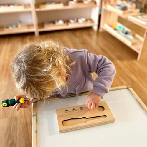 Destornillador - aprendizaje herramientas Montessori para todos Destrezas y autonomía