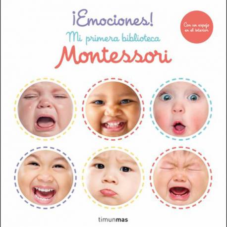 Biblioteca Montessori - Las emociones  Libros con Imágenes Reales