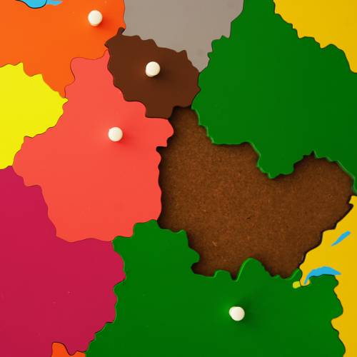Mapa de Francia Montessori para todos Geografía