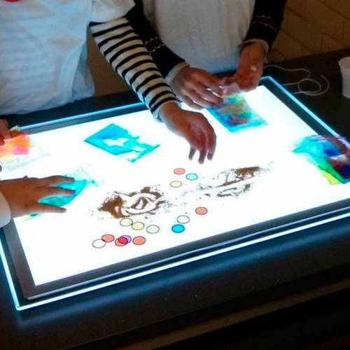 100 dischi di colore con anello in metallo