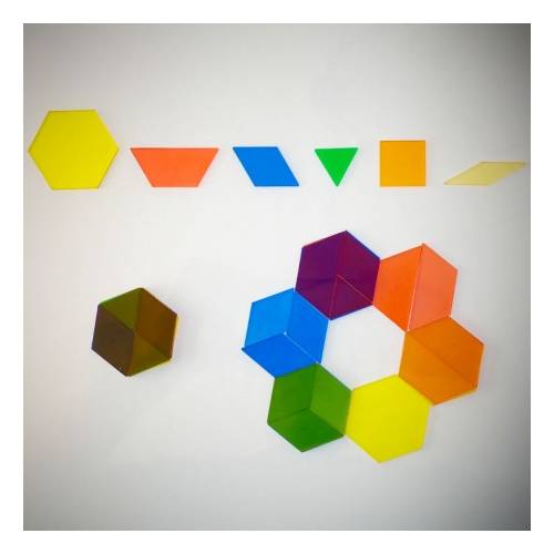 Forme geometriche traslucide