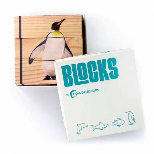 Blocks - Animales Marinos Nowordbooks Primeros puzzles