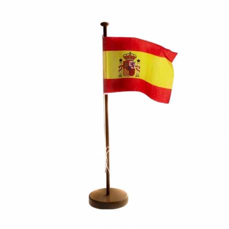 Bandera de España para mesa Montessori para todos Geografía
