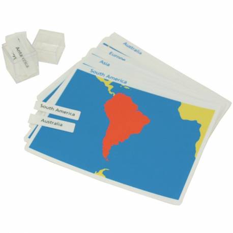 Carte internazionali + etichette (EN)