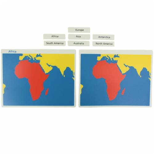 Carte internazionali + etichette (EN)