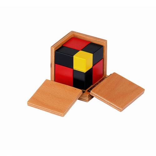 Cubo Binomio Algebraico Montessori para todos Geometría y Álgebra