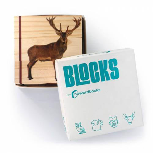 Blocks - Animales del Bosque Nowordbooks Primeros puzzles