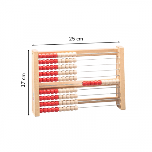 Rekenrek 100 bolas - ECO Wissner Rekenrek