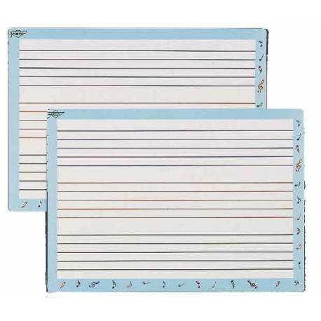 Pizarra blanca para educación musical 