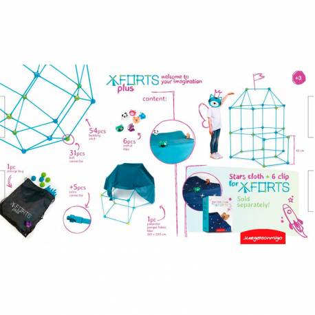 XForts - Set da costruzione 85 pezzi