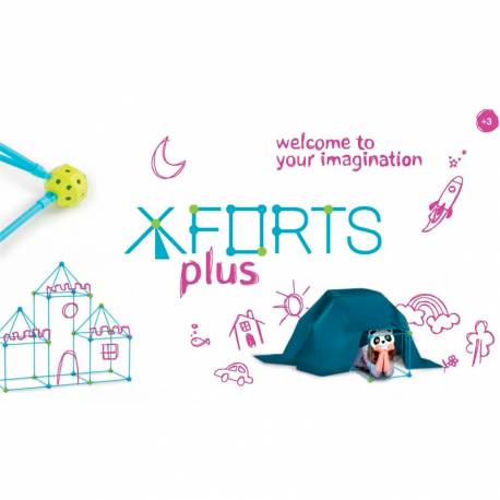 XForts - Set de Construcción 85 piezas  Construcciones