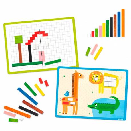 Gioco di Attività con strisce di legno