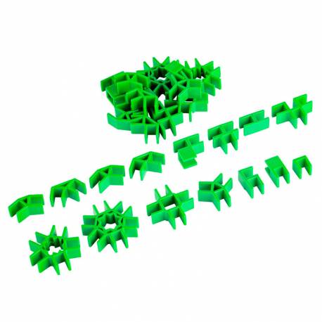 Join Clips - Conectores de Kapla (400 uds)  Construcciones