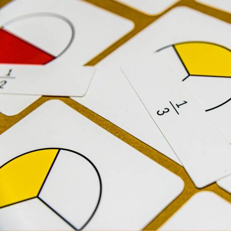 Carte per il bowling delle frazioni