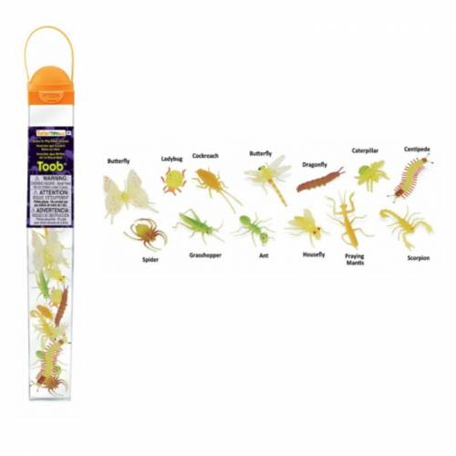 Insectos que brillan en la oscuridad Safari LTD Toobs Animales