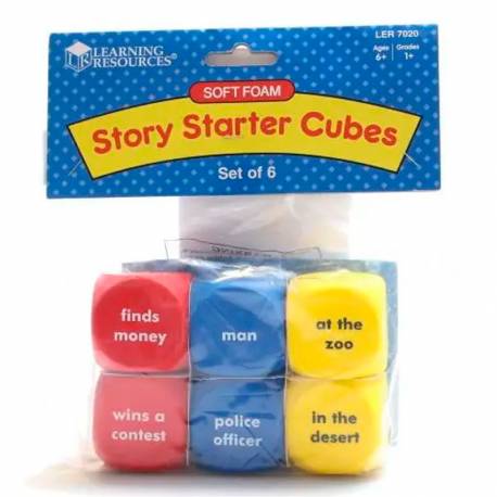 Story starter cubes en inglés Henbea Lenguaje 2