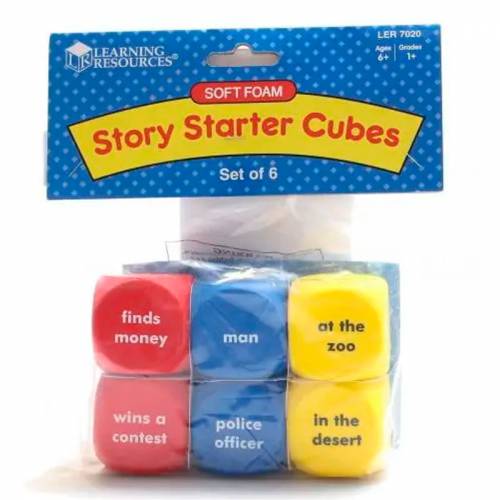 Story starter cubes en inglés Henbea Lenguaje