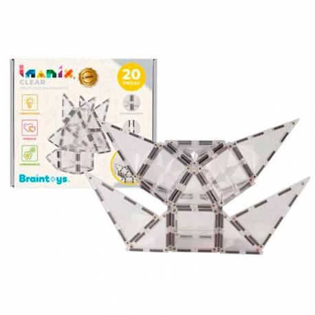 Costruzione magnetica - Imanix Clear 20 pezzi