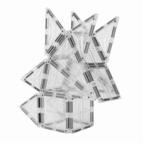 Construcción Magnética - Imanix Clear 20 piezas Braintoys Construcciones