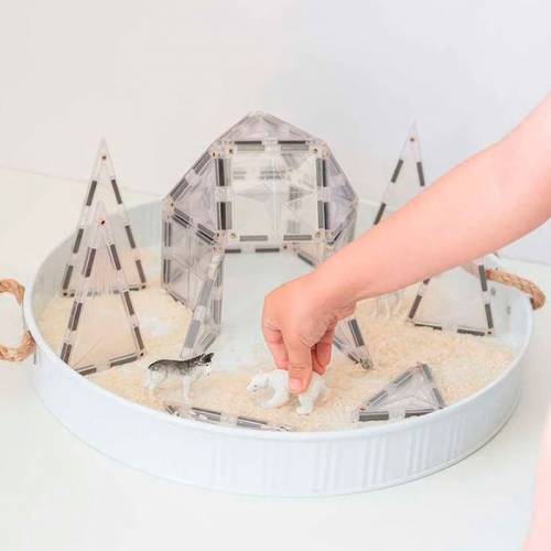 Costruzione magnetica - Imanix Clear 20 pezzi