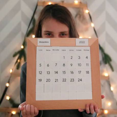 Calendario Montessori Montessori para todos Medidas y Tiempo