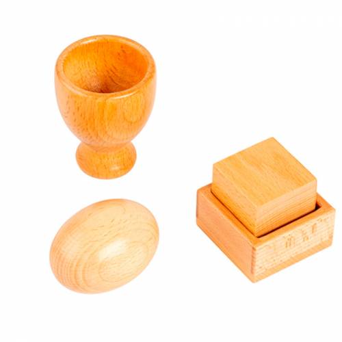 Uova e bere Montessori - oggetti 3D