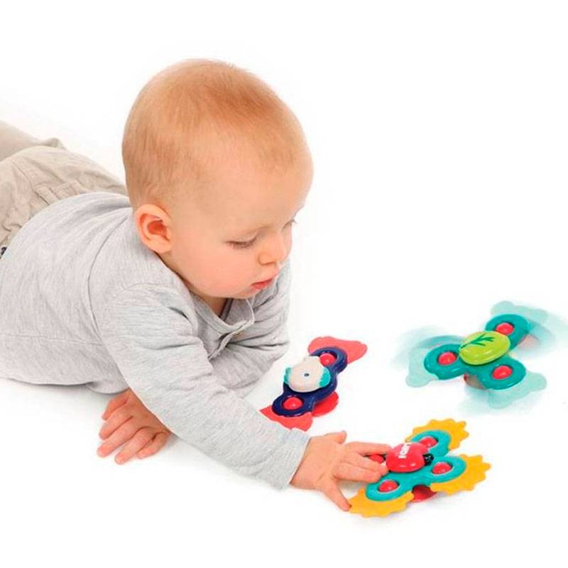Conjunto Tres Spinners Bebé - Ludi · Juguetes para bebés