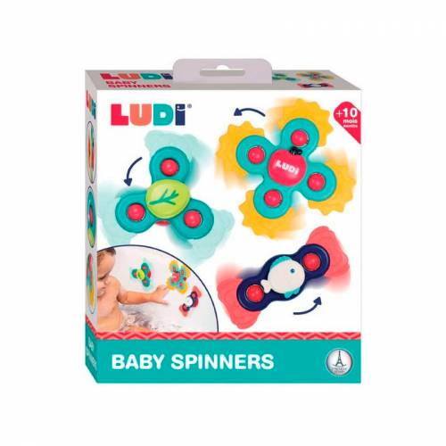 Conjunto Tres Spinners - Ludi  Bebés