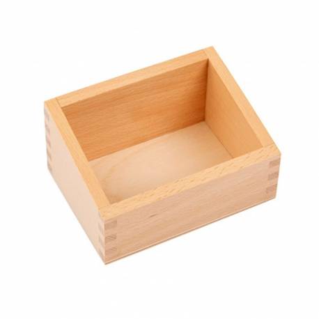 Caja de madera para tarjetas A6 - Mediana Montessori para todos Ambiente y Mobiliario