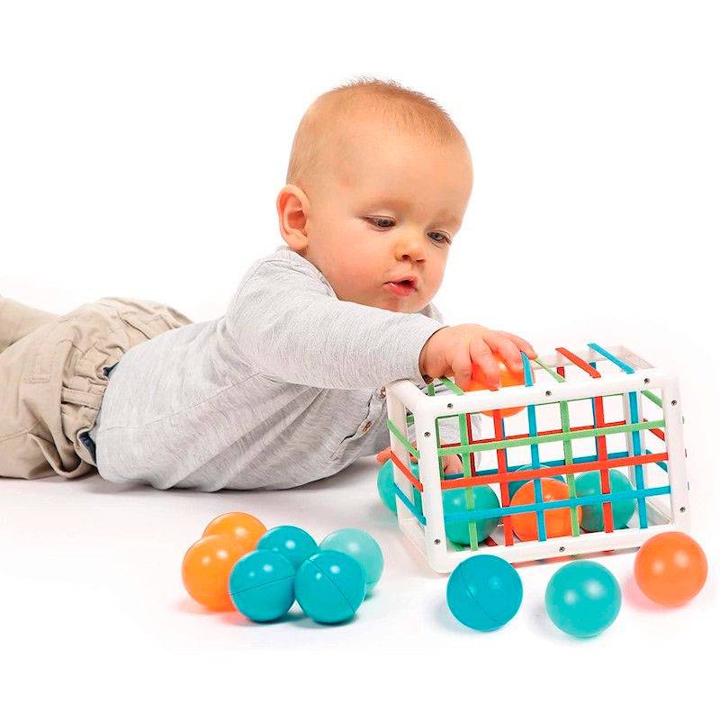 Cubo con gomas Experimentación · Juguetes para Bebés