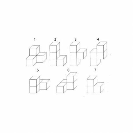 Cubos SOMA en madera de haya 30x30x30 mm