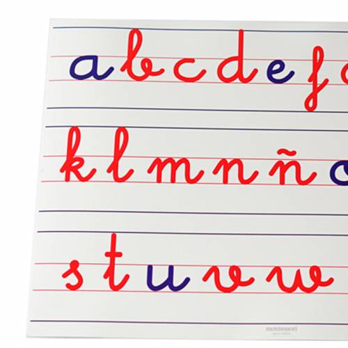 Fascicolo - Alfabeto in corsivo