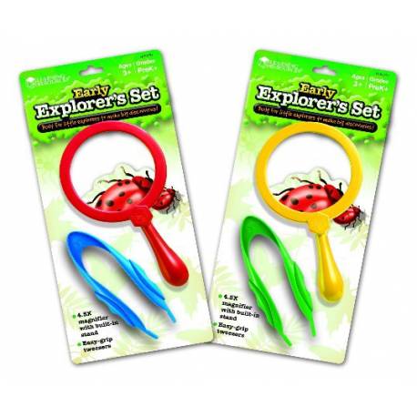 Pack de lupa + pinzas  Aire libre y movimiento